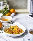 Frangipane pannenkoekjes met een mandarijnsausje 